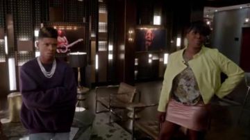 Vetements Unskinny Sweat-shirt porté par Hakeem Lyon (Bryshere Y. Gris) dans l'Empire (S03E13)