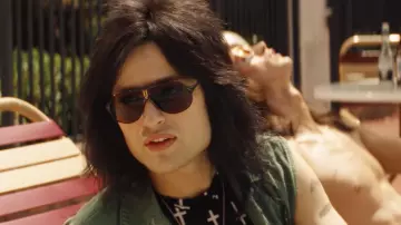 Sunglasses worn by Nikki Sixx (Douglas Booth) as seen in The Dirt