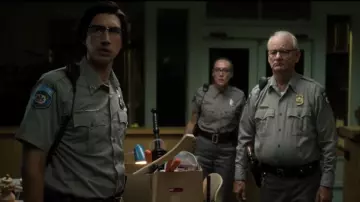 Ray-Ban Clubmaster Eyeglasses worn by Ronald Peterson (Adam Driver) in The Dead Don't Die