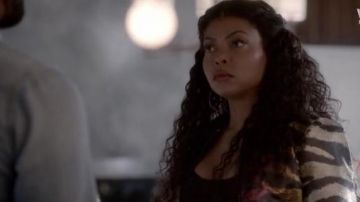 Faith Connexion  Metallic Reversible Bomber Jacket worn by Cookie Lyon (Taraji P. Henson) in Empire (S03E17)