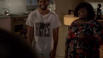 The Elder Statesman Hippies Camiseta estampada usada por Jamal Lyon (Jussie Smollett) en Empire (S04E02)