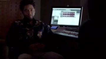 Dries van Noten Camisa de flores bordadas usada por Jamal Lyon (Jussie Smollett) en Empire (S04E04)