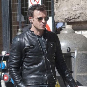 La chaqueta que lució Justin Theroux en el set de Zoolander 2