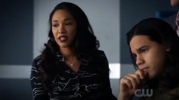 Topshop Cheval Fem Utilitaire Chemisier porté par l'Iris de l'Ouest (Candice Patton) dans Le Flash (S05E17)