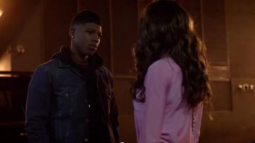 Chaqueta de mezclilla Gucci con bordados usada por Hakeem Lyon (Bryshere Y. Gray) en Empire (S04E05)