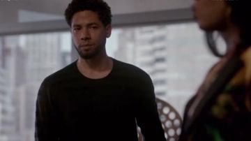 John Varvatos Long-Sleeve Patterned Top usado por Jamal Lyon (Jussie Smollett) en Empire (S04E08)