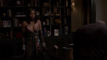 Peuple libre Marguerite de Paillettes Combinaison portés par les témoins Lyon (Taraji P. Henson) dans l'Empire (S04E11)