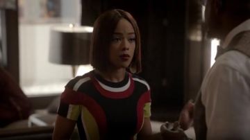 No Ka Oi Kimo Microfiber Jumpsuit usado por Tiana Brown (Serayah) en el programa de televisión Empire (S04E12)