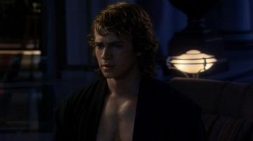 El vestido Jedi Negro Usado por Anakin Skywalker (Hayden Christensen) en Star Wars Episodio III - La Venganza de los Sith