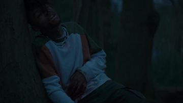 Sweatshirt Nike Scarlxrd in her video clip DEMXNS AND ANGELS