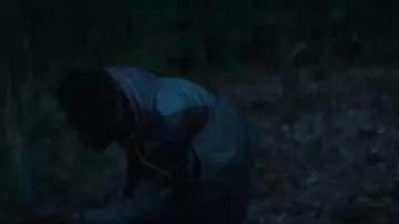 The wind-resistant transparent worn by Scarlxrd in her video clip DEMXNS & ANGELS.