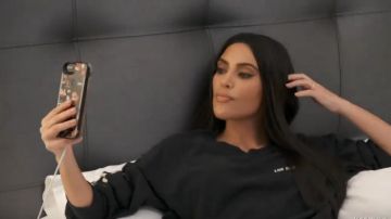 Adidas X Yeezy Saint Pablo Kanye West Long Sleeve Shirt worn by Kim Kardashian West in Keeping Up with the Kardashians (S16E01)