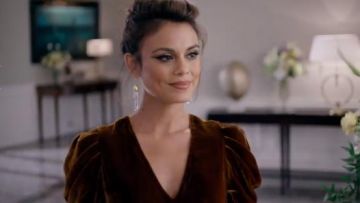 Sabine Jumpsuit worn by Cristal Jennings (Ana Brenda Contreras) in Dynasty Season 1 Episode 14