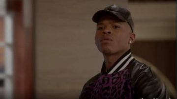 Junya Watanabe  Leopard Print Bomber Jacket worn by Hakeem Lyon (Bryshere Y. Gray) in Empire (S04E17)