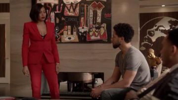 Alexander McQueen Skinny Cropped Suiting Pants usado por Cookie Lyon (Taraji P. Henson) en Empire (S04E18)