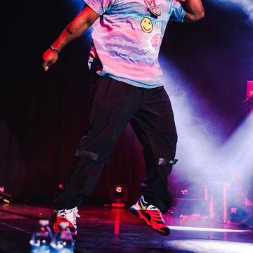 Les sneakers Nike de ASAP Ferg sur son compte Instagram @asapferg