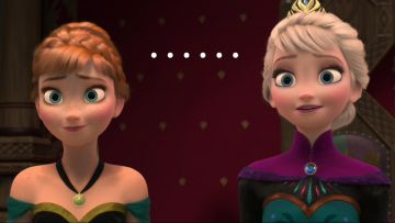 the replica of the necklace of Anna (Kristen Bell) in The snow Queen
