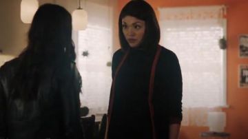 Maje Merina Wool Cardigan worn by Ellen Tamaki in Charmed (S01E17)