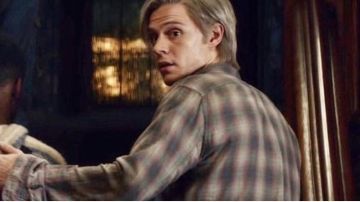 Flannel shirt worn by Peter Maximoff / Quicksilver (Evan Peters) as seen in Dark Phoenix