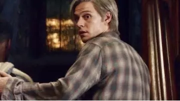 Flannel shirt worn by Peter Maximoff / Quicksilver (Evan Peters) as seen in Dark Phoenix