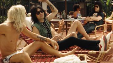 Sneakers worn by Nikki Sixx (Douglas Booth) as seen in The Dirt