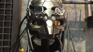 Le masque de Bruce Wayne / Batman (Ben Affleck) dans Batman v Superman : L’Aube de la justice