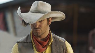Le chapeau de cow boy de Lucky Luke (Jean Dujardin) dans Lucky Luke