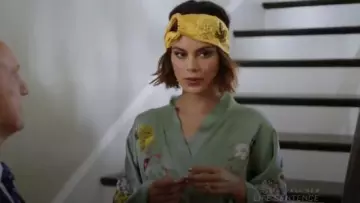 Yellow  Turban Headband worn by Cristal Jennings (Ana Brenda Contreras) in Dynasty Season 1 Episode 21