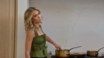 Marissa Webb Marty Vest Top usada por ella misma (2018) (Kristin Cavallari) en Very Cavallari (S02E06)