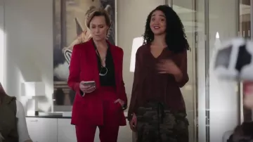 Haider Ackermann Tailored Trousers worn by Jacqueline Carlyle (Melora Hardin) in The Bold Type (S01E03)
