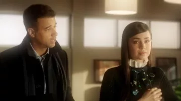 Sandro  Clemence Dress worn by Ava Jalali (Sofia Carson) in Pretty Little Liars: The Perfectionists (S01E04)