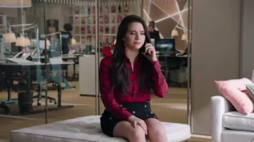 Saint Laurent  Poppy Print Shirt worn by Jane Sloan (Katie Stevens) in The Bold Type (S02E10)