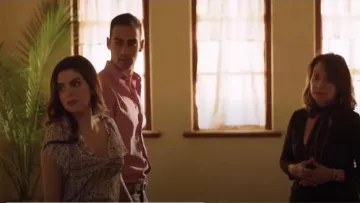 Top Ulla Johnson Aryn usado por Isabela Vargas (Idalia Valles) en Reina del Sur (S03E03)