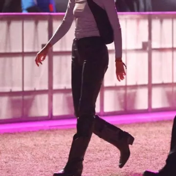 Ganni Haute Texas Bottes portées par Kendall Jenner au Coachella Festival, le 12 avril 2019