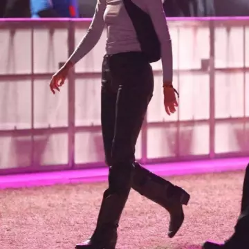 Botas Ganni High Texas usadas por Kendall Jenner en el Festival de Coachella 12 de abril de 2019