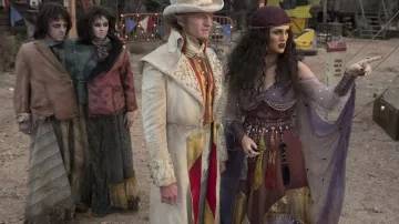 Outfits worn by Olivia Caliban aka Madame Lulu, The Fortune Teller (Sara Rue) as seen in A Series of Unfortunate Events S02E10