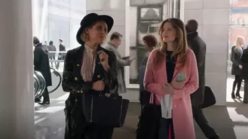 Harris Wharf London Oversized wool felt coat worn by Sutton Brady (Meghann Fahy) in The Bold Type (S02E04)
