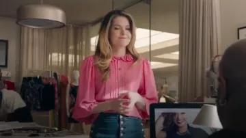 J Brand Natasha Sky High High Waist Crop worn by Sutton Brady (Meghann Fahy) in The Bold Type (S02E03)