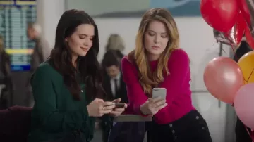 Helmut Lang Cashmere Crew Neck Sweater worn by Sutton Brady (Meghann Fahy) in The Bold Type (S02E01)