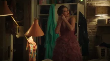 Marchesa Notte Ruffled A line Gown worn by Sutton Brady (Meghann Fahy) in The Bold Type (S02E01)