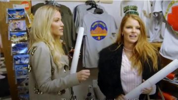 Lela Rose Metallic Fringe-Embellished Long Coat worn by Herself (Stephanie Hollman) in The Real Housewives of Dallas (S03E03)