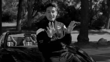 The black jacket Puma G-Eazy in her video clip West Coast feat. Blueface, ALLBLACK & YG
