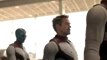 Le costume de Tony Stark / Iron Man (Robert Downey Jr.) dans Avengers : Endgame