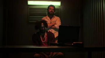 Interrogation Outfits (Shirt/Short/Crocs/Beard) worn by Matt Graver (Josh Brolin) in Sicario: Day of the Sol­dado