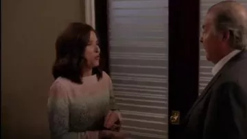 Roland Mouret Goodwin Dress worn by Selina Meyer (Julia Louis-Dreyfus) in Veep (S07E04)