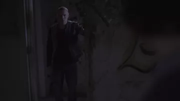 Red, white & blue leather jacket worn by Steve Winchell (Patrick Gibson) in The OA (S02E08)
