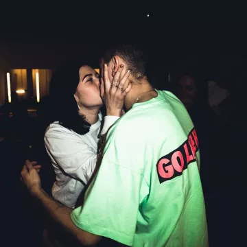 Le t-shirt porté par Felix Sandman sur son Compte Ins­ta­gram @Fe­lix­sand­man