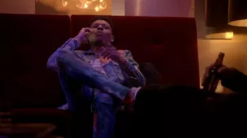 Off-White  Paint Splattered Jeans worn by Hakeem Lyon (Bryshere Y. Gray) in Empire (S05E16)