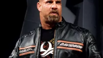 Harley Davidson Leather Jacket worn by Bill Goldberg for WWE on March 31, 2003