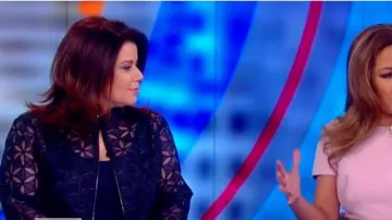 Elie Tahari Rainer Soie Dentelle Florale Veste portée par Ana Navarro sur Le point de Vue le 22 février 2019